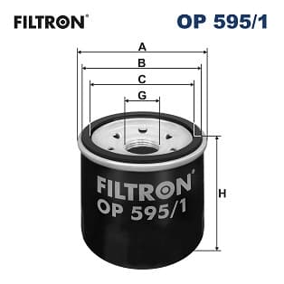 ÖLJYNSUODATIN OP5951 FILTRON