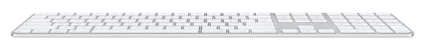 Apple Magic Keyboard med Touch ID och numerisk knappsats för Mac med Apple-chip, engelska, vit, MXK73Z/A