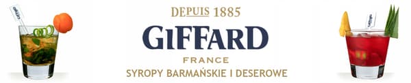 Sirup Giffard 1,0L Bær