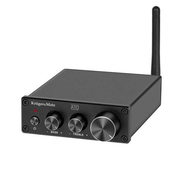 Kruger og Matz A10 Bluetooth 5.1 stereoforstærker aptX HD 2x50W