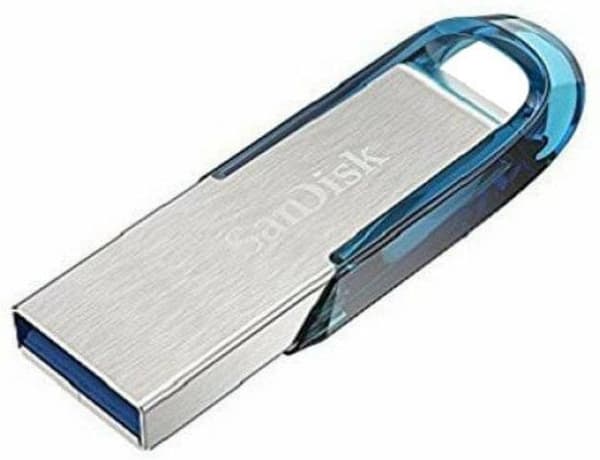 SANDISK Ultra Flair 64GB blå USB-flashdrev
