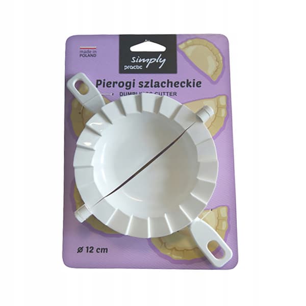 Foldbar form til ædle dumplings, plastik dumpling 12 cm, 1 stk.