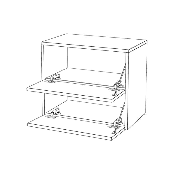 Skoskab Sonoma eg 60 cm - moderne