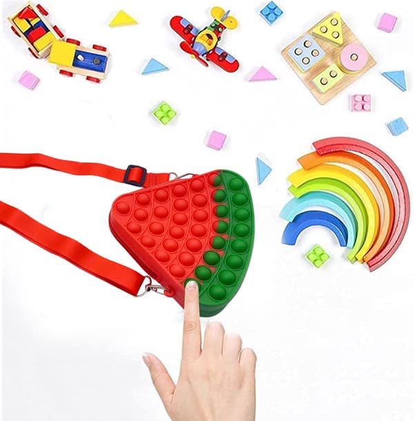 POP IT SENSORY BAG VANDMELON 2 STK. SÆT POSE