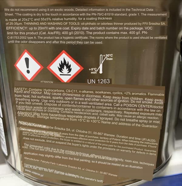 Mörk valnötsbets L21 2,5l