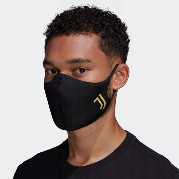 ADIDAS HB5044 3-PAK SORTE MASKER M/L