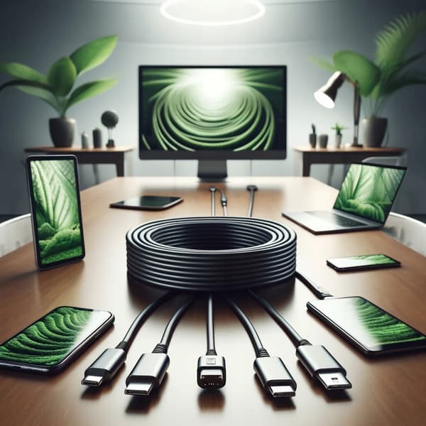 CO2 USB-C FÖRLÄNGNINGSKABEL SNABBLADDNING USB TYP C 4K 20GBPS 100W 1M