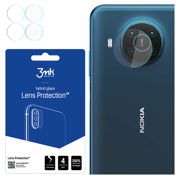 Nokia X20 - 3mk linsebeskyttelse