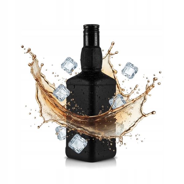 5x Czarna Beast 500ml Daniel Pullo Viskille Vodkaliikerille Matta 0.5l