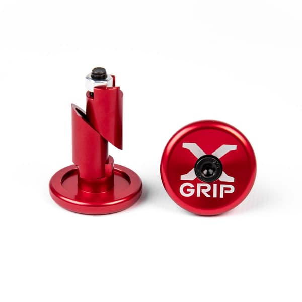 X-GRIP STYREENDER TIL HULDIAMETER 12-16,2 MM RØD