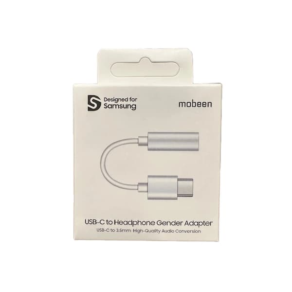 Samsung GP-TGU023AE DAC USB-C til 3,5 mm mini-jack adapter - hvid