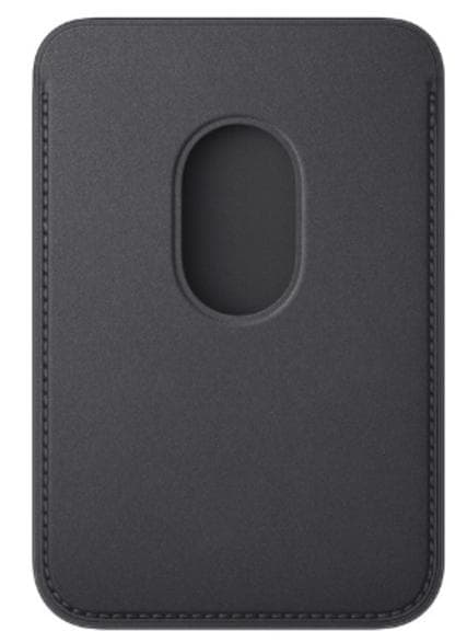 FineWoven MagSafe APPLE-pung til iPhone, sort MA6W4ZM/A