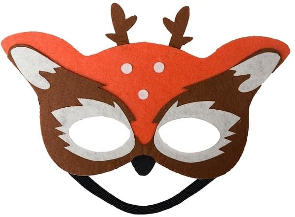 Filtmask Bambi Hjort Sagokostym
