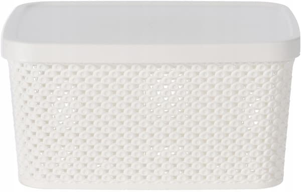 Förvaringsbehållare med lock 23 x 12 cm