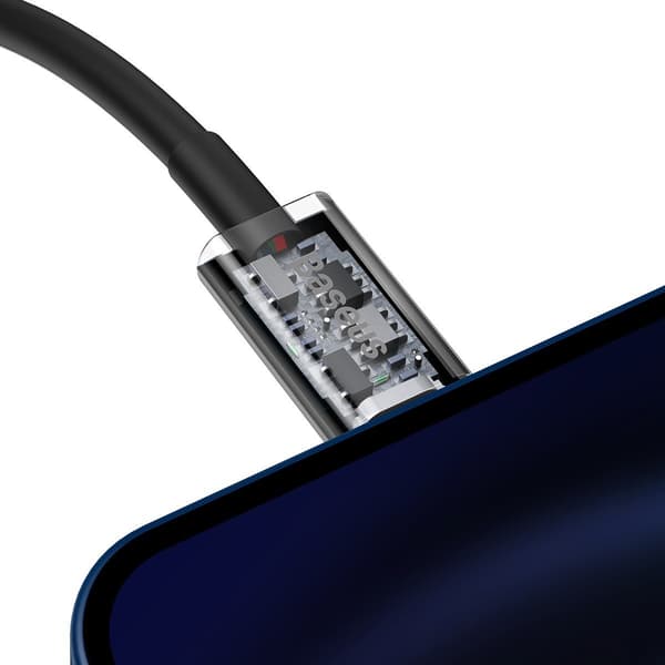Baseus Superior -sarjan USB-C - Lightning -kaapeli, 20W, PD, 2m (musta)