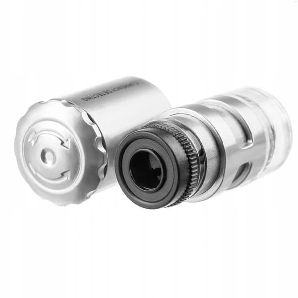 QIKtech Mini Precisionsmikroskop Urmakarlupp 60x LED-förstoring