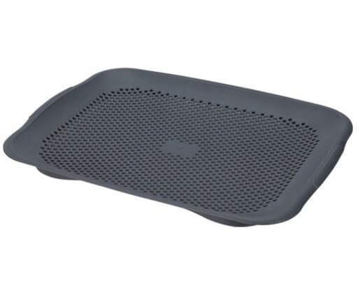 Plastskär- och serveringsbräda med sil 36,5x27cm 1st