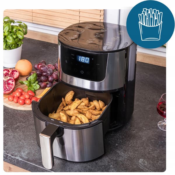 Airfryer Touchpanel 7 Programmer 4,5L 1400W