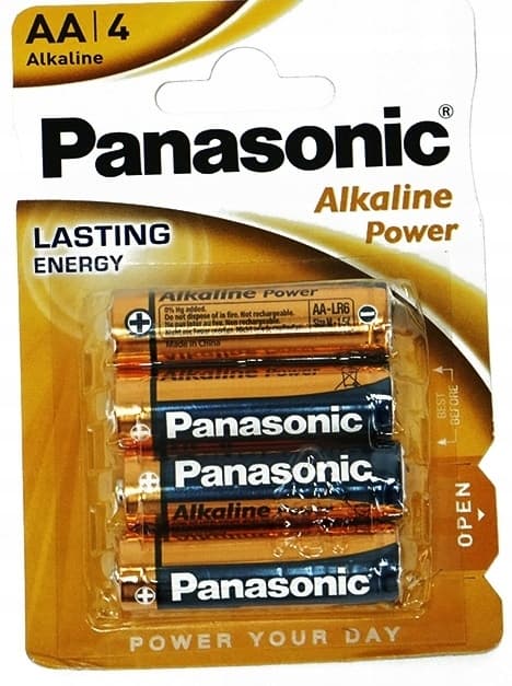 Panasonic AA LR6 alkaliske batterier 48 stk.