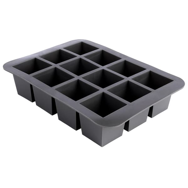 Silikone isterningform 19,5x14x4 cm 3 stk.