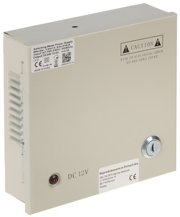 HAKKURIVIRTALÄHDE 12V/3.3A/PA4