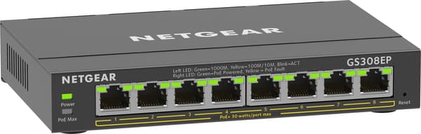 Kytkin Netgear GS308EP-100PES