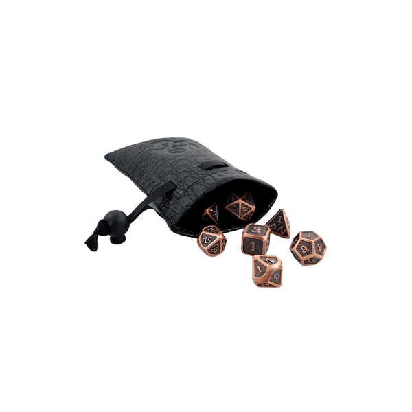 Battlefield RPG-tärningar, set med 7 metalltärningar