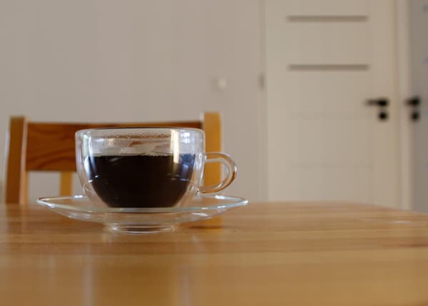 KAFFETEKOPPAR 2 DELAR MED STÄLL TERMOGLAS 250 ml