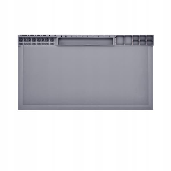 Grå silikon antistatisk matte 38x21cm