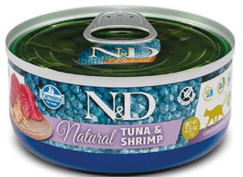 Farmina | N&D Natural | 70g dåse - Tun og rejer 70g