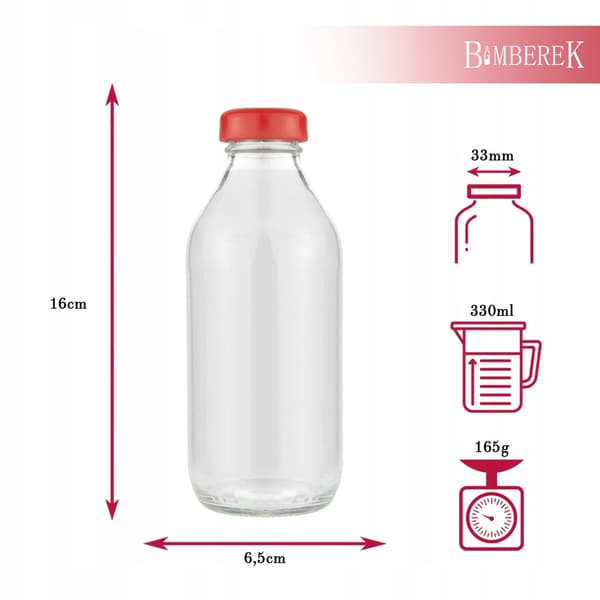 50x JUICEFLASKE 330ml + LÅG