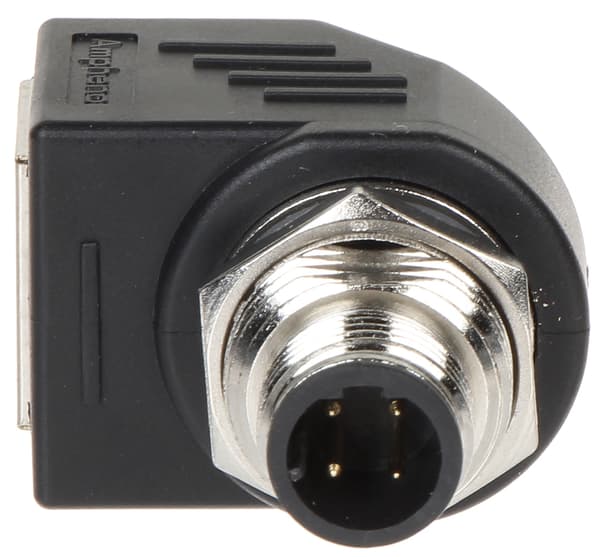 VINKLAD ADAPTER M12D-W/RJ45-G