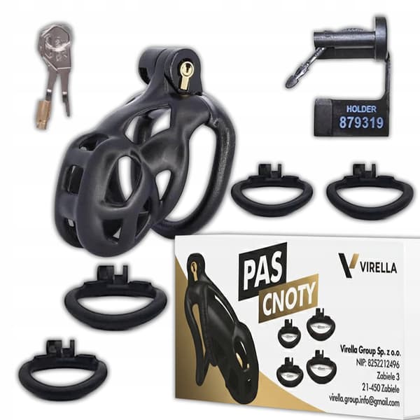Penishäkkisiveysvyö avainlukolla BDSM-siveyshäkki S
