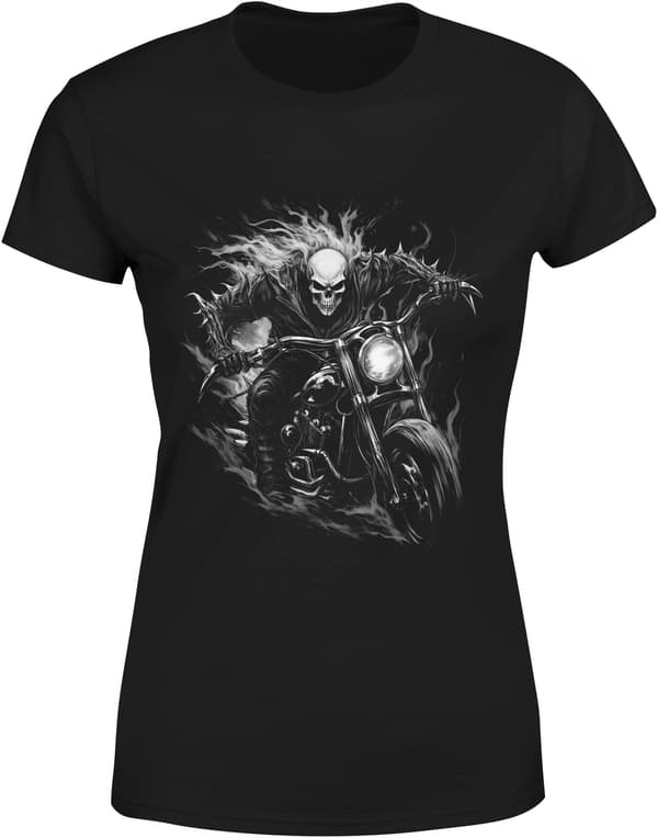MOTORCYKEL-T-SHIRT DAM L