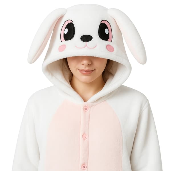 Kigurumi-pyjamas med kaninstorlek 145-155 cm
