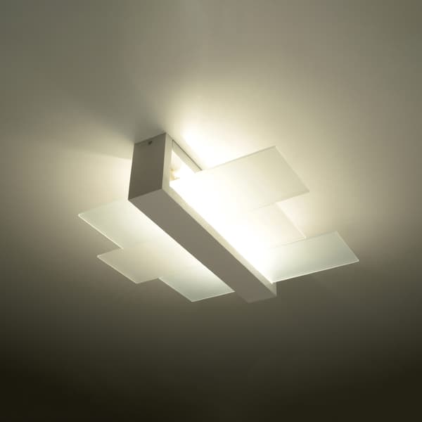 LOFTSLAMPE ASTRO 2 E27 HVID TRÆ LUMILO 00.171.78