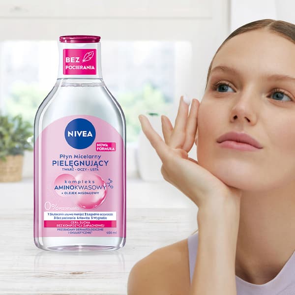 NIVEA Hoitoava misellivesi kuivalle iholle 400 ml
