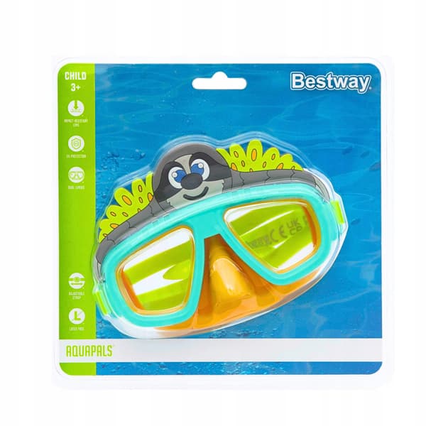 Dykmask Simbrillor Sloth För Barn BESTWAY