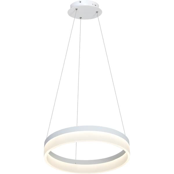 RING LED HÄNGLAMPA VIT MILAGRO ML405