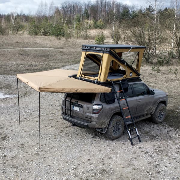 OFFLANDER markise selvbærende Batwing 270 m sand højre 2 m