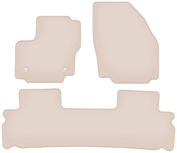 Mats PREMIUM beige för Ford S-MAX MK1 minivan 2012-2015