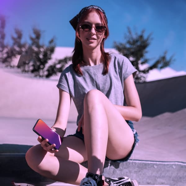 Apple iPhone 16 Plus - 3mk Rainbow Privacy -suojakuori