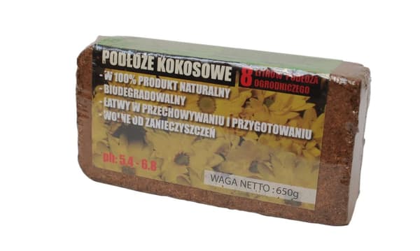 Kokossubstrat 650 g x 5 stk.