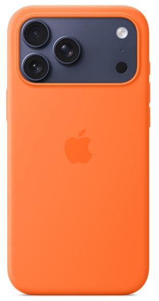 APPLE Silikone-etui med MagSafe til iPhone 17 Pro Max Orange MGFL4ZM/A