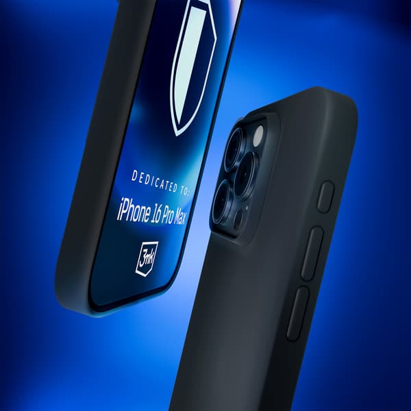 Apple iPhone 16 Pro Max - 3mk Hardy Silicone MagCase Grafiitti