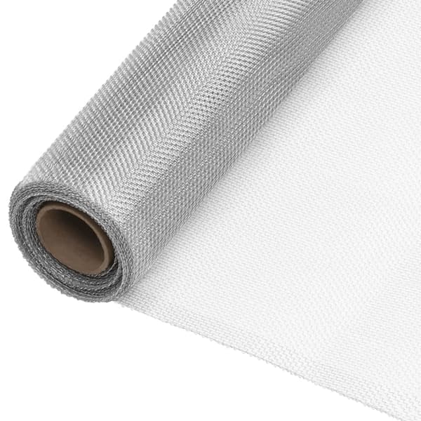 vidaXL Aluminiumnät, 80 x 1000 cm, Silver