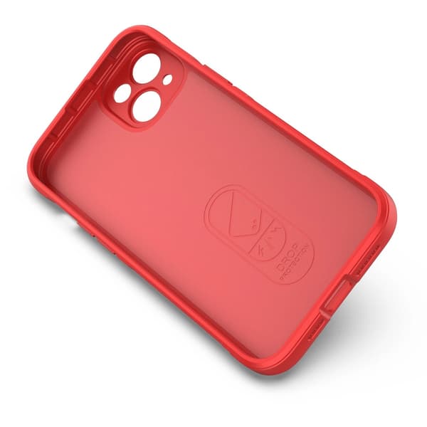 Magic Shield-cover til iPhone 14 Plus fleksibelt pansret cover rødt