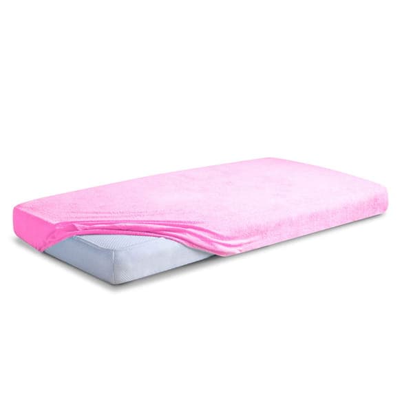 Frottélagen med elastik CLASSIC 70x140x10 pink