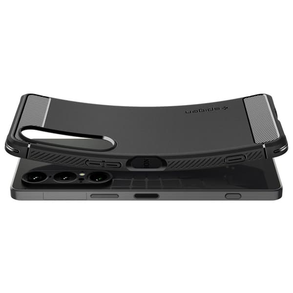 Spigen Rugged Armor - Etui til Sony Xperia 1 VII (Matsort)