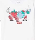 Levis Børne T-shirt Trykt Hvid Bomuld 62 K_A
